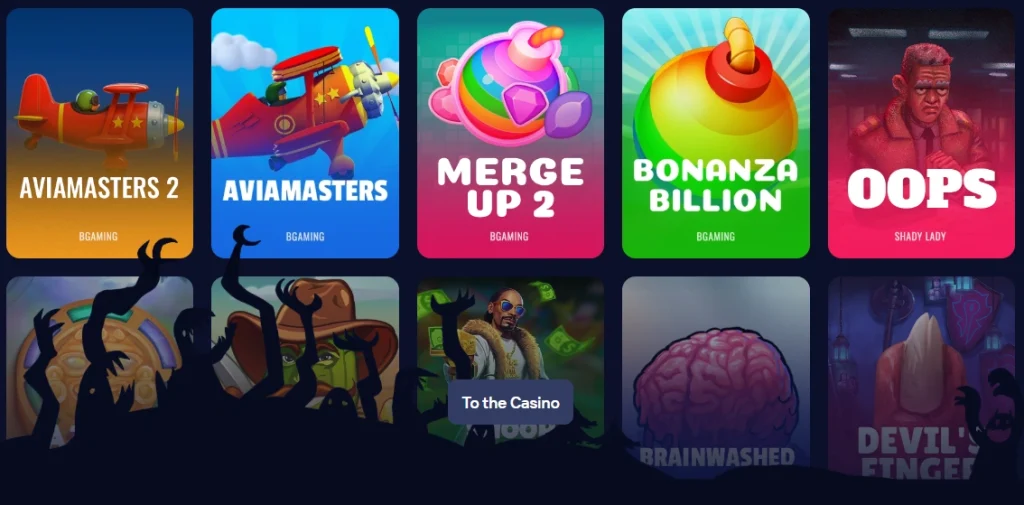 Smash Casino affiliate-landningsförhandsvisning